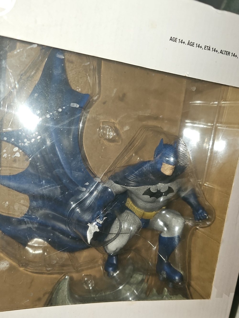 Blue and Silver Bat Hero Action Figure - Kids Toys